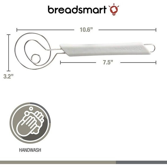 Breadsmart Artisan Bread Whisk - Essential Dough Mixer Tools Baking - Picture 3 of 3